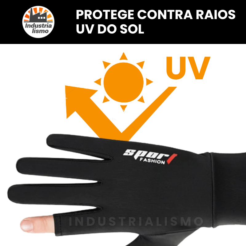 Luva de Proteção UV EPI Curta