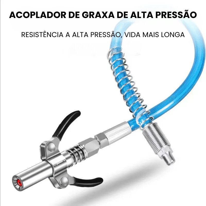 Acoplador de Graxa Universal Com Mangueira