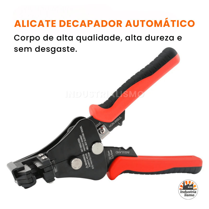 Alicate Decapador e Crimprador Automático